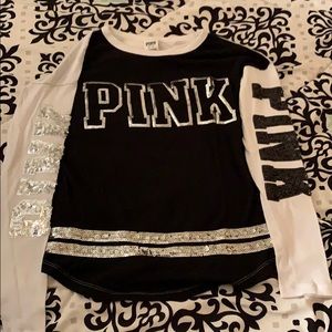 Sparkly pink/vs long sleeve